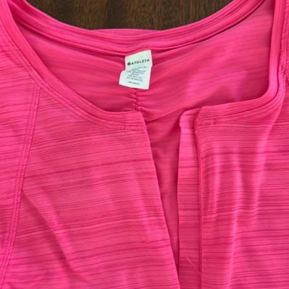 Athleta Pacifica Contoured Tank Hot Pink - Picture 6 of 6